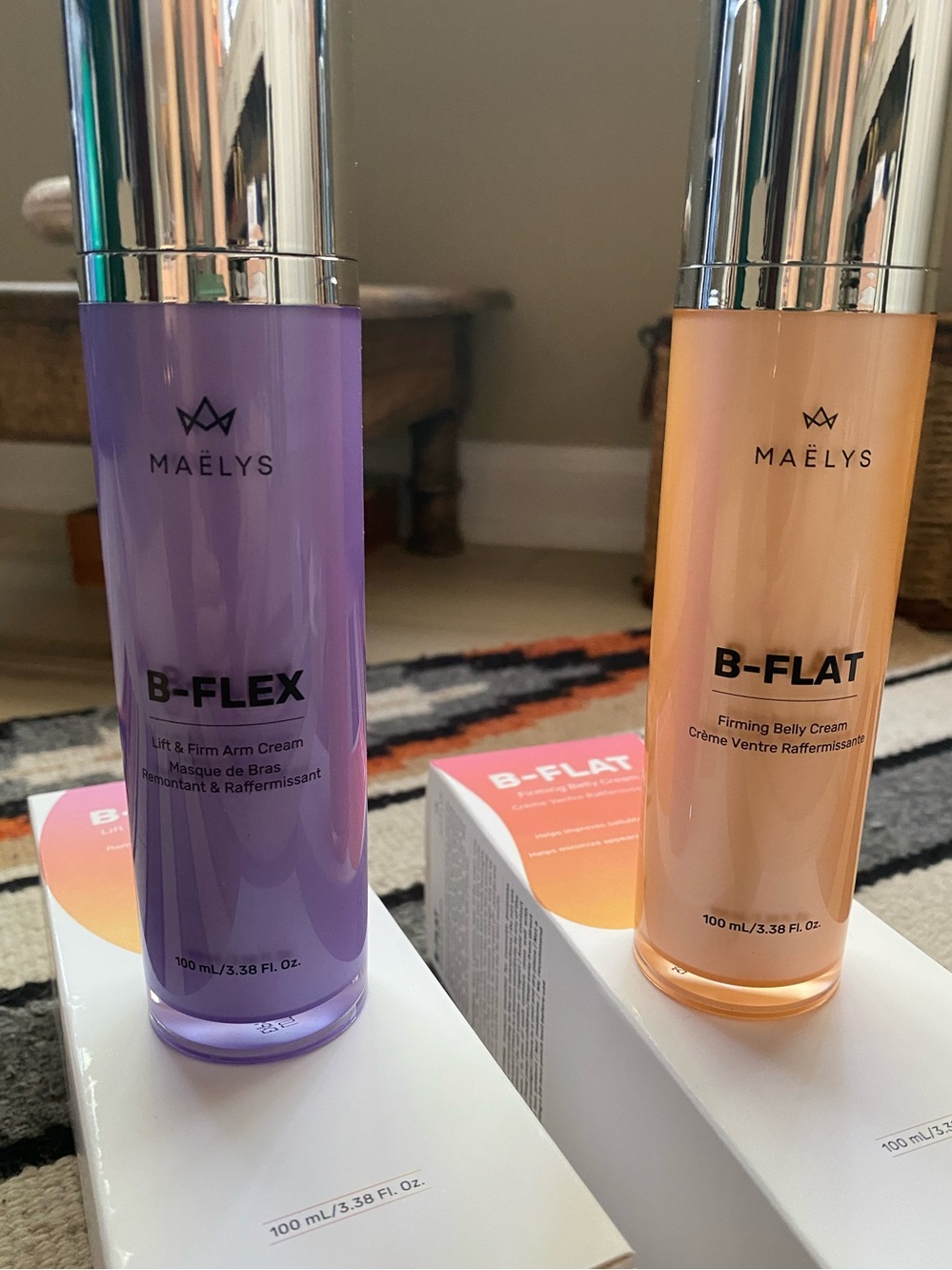 MAĆLYS B-FLEX Lift & Firm Arm Cream and B-FLAT Firming Belly Cream